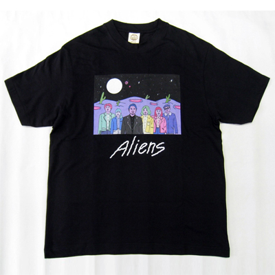 Aliens Organic T-Shirt(ブラック)